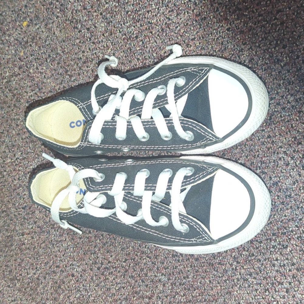 Classic Black Converse All Star Sneakers